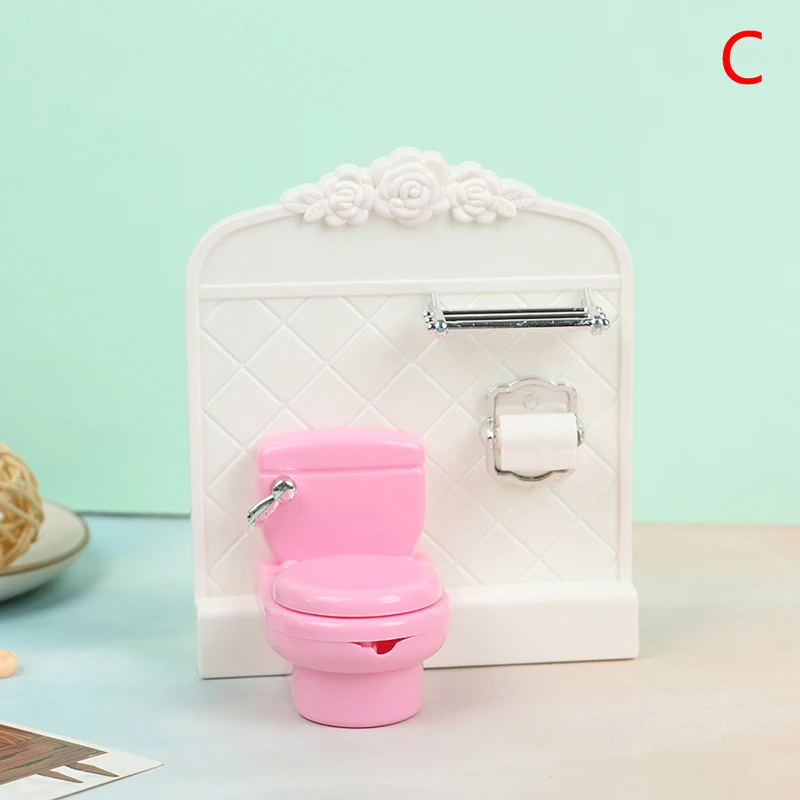 Abaodam Miniatur Badezimmer Möbel Set Für Puppenhaus Detaillierte