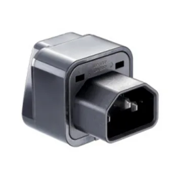 

Universal black white PDU / UPS dedicated Connector 250V 10A AC electrical standart IEC 320 C14 server adapter power plug