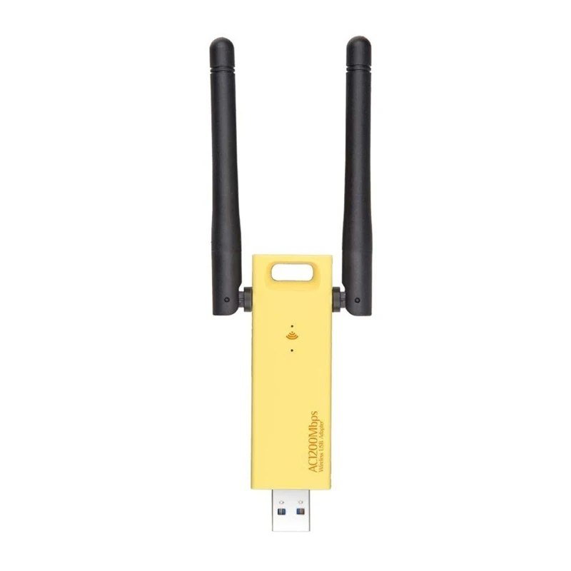 AC гигабитный Настольный приемник Двухдиапазонная беспроводная карта USB3.0 1200M высокоскоростной Wifi беспроводной
