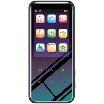 

M15 MP3 Player with Bluetooth Speaker Built-In HiFi Metal Mini Portable Walkman with Radio FM Recording