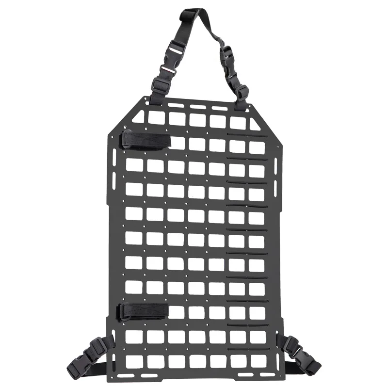 

Tactical Car Backseat Organizer Hunting MOLLE Vehicle Seat Back Equipment PP Board Insert Panel for Airsoft Paintball CS
