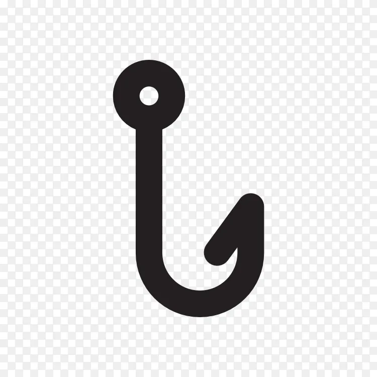 鱼钩钓鱼电脑图标剪贴画所有钩子