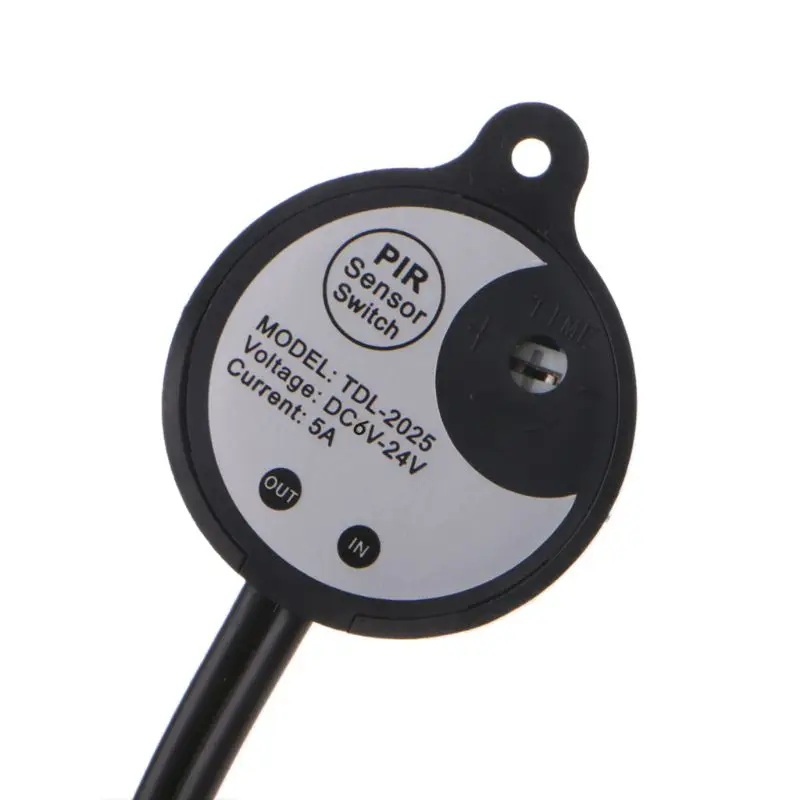 USB СВЕТОДИОДНЫЙ светильник переключатель полосы DC5-24V человеческого тела инфракрасный PIR датчик движения переключатель черный/белый и Прямая поставка