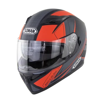 

Retro Full Face casco capacete moto Dot Approved Double Lens Speedplus Helmets Motorcycle Helmet For Soman SM960