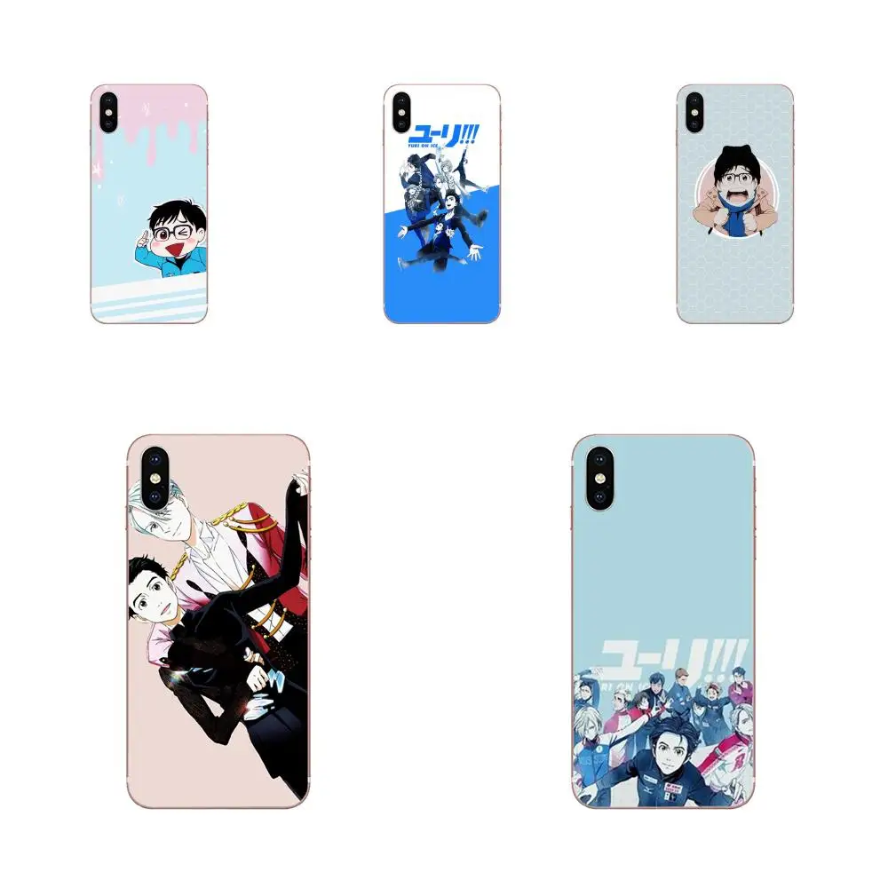 Модный мультяшный Yuri On Ice TPU чехол для телефона кожаный Huawei Mate 9 10 20 P P8 P9 P10 P20 P30 P40 Lite