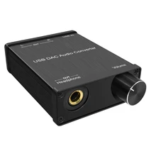Uscita convertitore DAC Plug And Play Home Audio Computer amplificatore per cuffie da digitale ad analogico Stereo Decorder porta USB HIFI