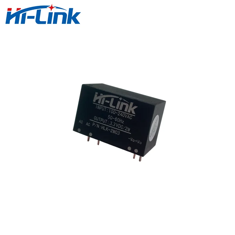 AC-DC 220V to 3.3V 2W high-efficiency intelligent household switch power supply module HLK-2M03