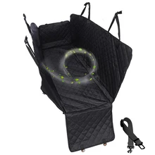 Pet Dog Car Seat Cover Mats Hammock Protector With Safety Belt Cushion Protector Pets Dog Carriers Waterproof Rear Back