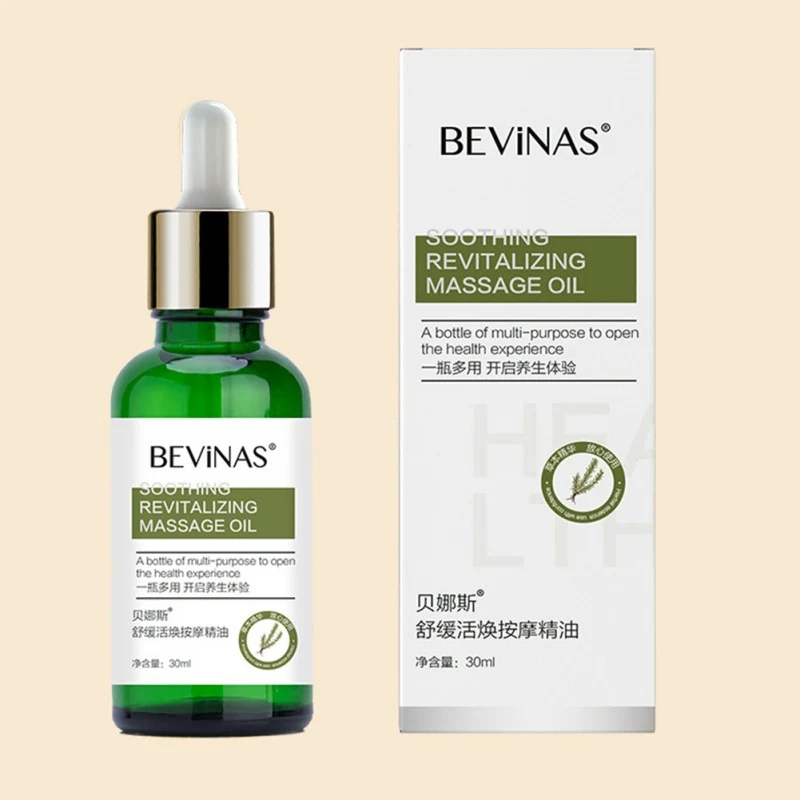 Bevinas Rose& успокаивающее живое haun массажное эфирное масло для питания кожи, облегчающее подавление боли в теле