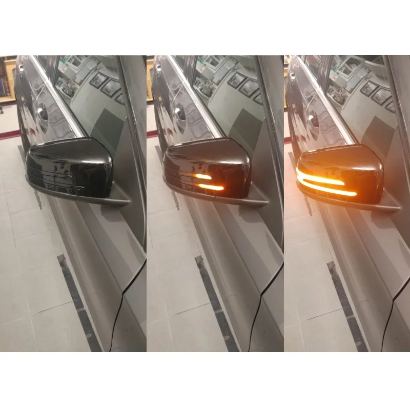 Зеркало заднего вида Динамический указатель поворота для Benz A B C E S CLA GLA класс CLS W176 W246 W204 W212 C117 X156 индикатор мигалки