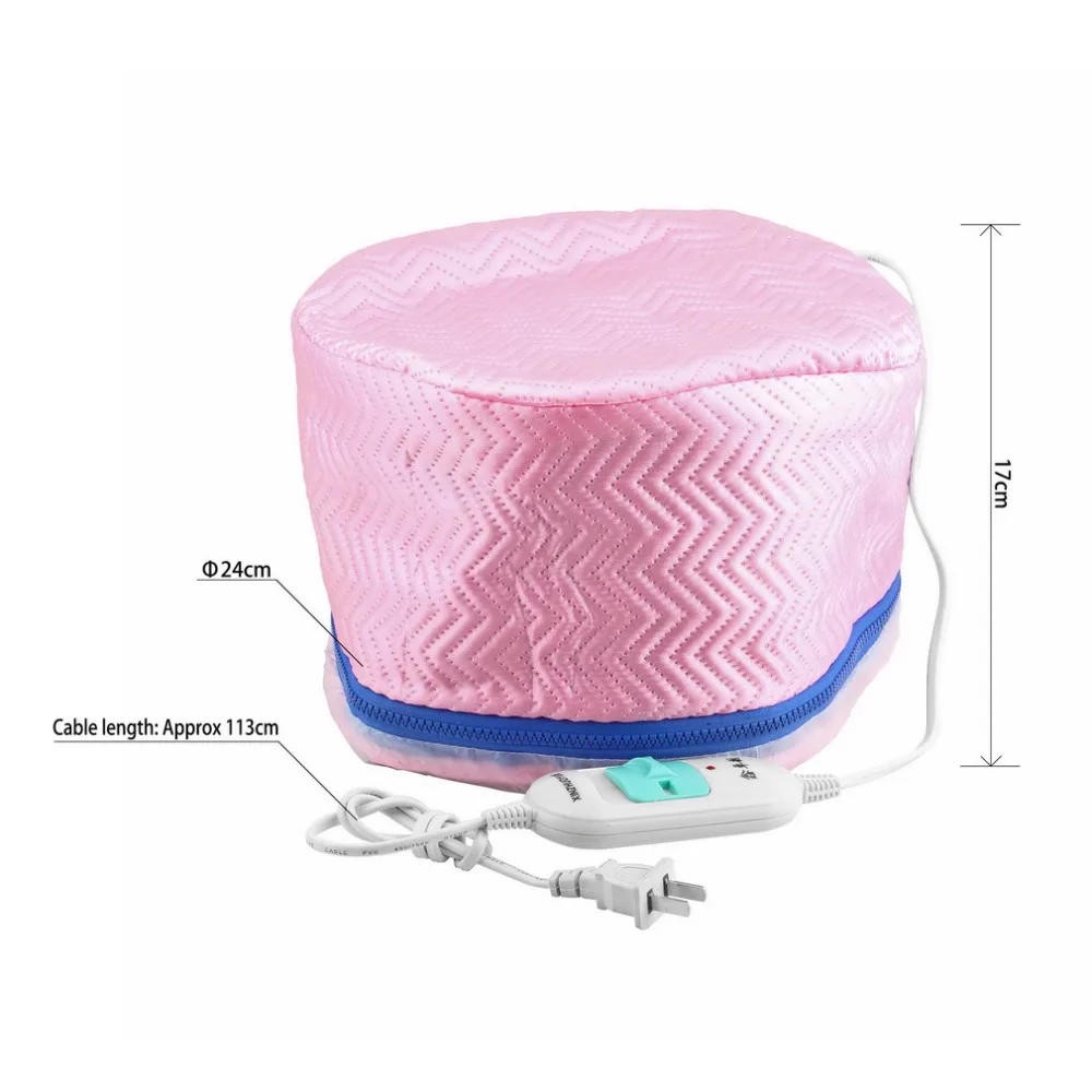 1Pcs US Plug Thermal Treatment Electric Hair Beauty Steamer SPA Nourishing Hair Care Cap dropshipping 3