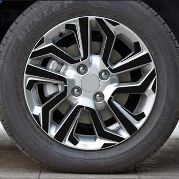 

3D 4D Carbon Fiber /Matte/Glossy Black 15" Rims Protective Film Decal Vinyl For HONDA FIT/JAZZ GK5 2019 Wheel DIY Stickers