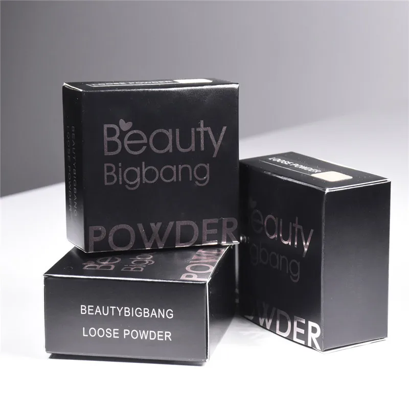 BeautyBigBang, рассыпчатая пудра, 3 цвета, матовая, натуральная, совершенствующая, рассыпчатая пудра, полупрозрачная рассыпчатая пудра, для лица, нижняя часть, макияж, Maquiagem