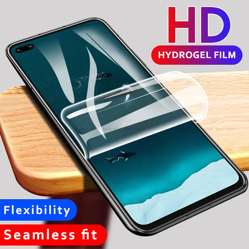 Гидрогелевая Защитная пленка для экрана Huawei Honor V30 20 9X Pro 20S 10 Lite 10i 20i Nova 6 SE