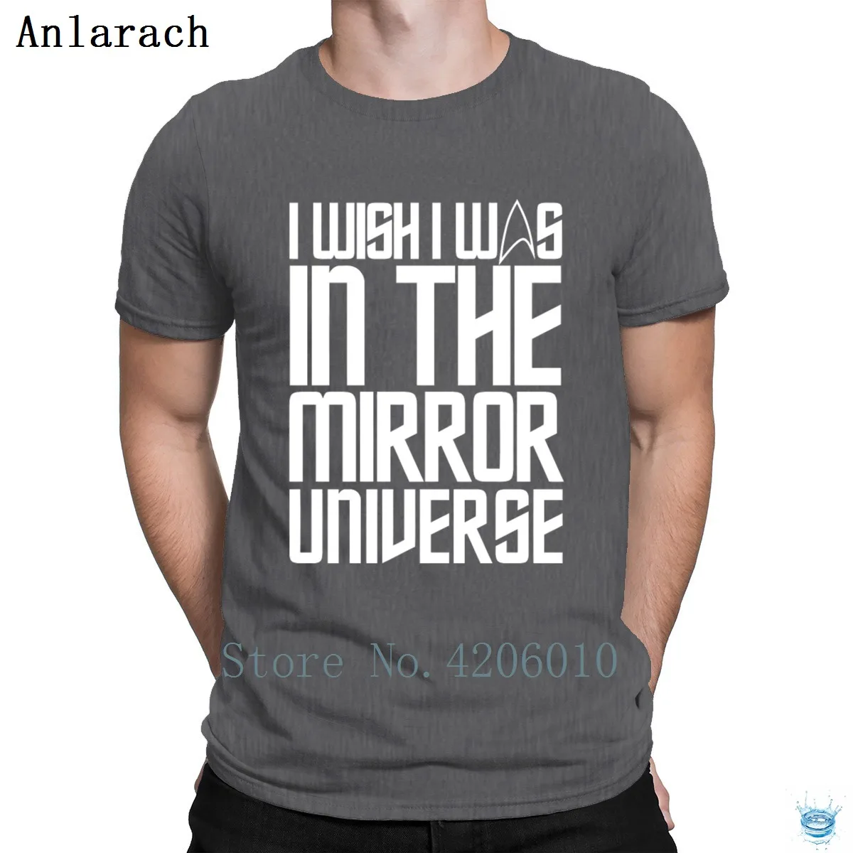 Mirror Universe Wishes T-Shirt Great Graphic Awesome Pictures футболка для мужчин с круглым вырезом и принтом поп-топ летняя футболка Anlarach