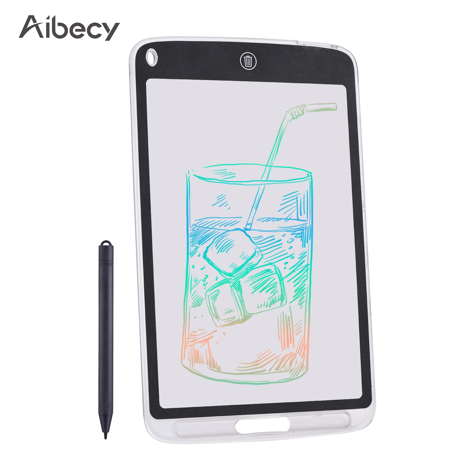 Aibecy 10 дюймов ЖК дисплей планшет для письма прозрачный копия доска рисования