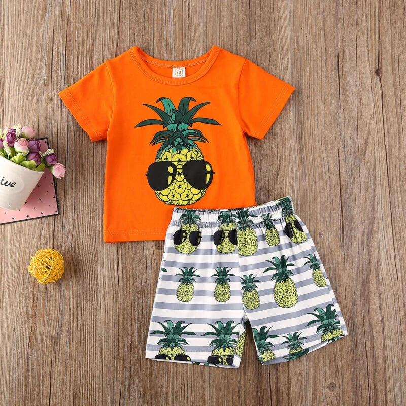 pineapple baby boy clothes