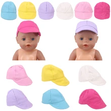 Multicolor Reborn Dolls Hats Handmade Accessories Doll Clothes Fit 43cm Baby Born Doll,18 Inch Girl American Doll,Christmas Gift