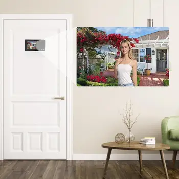 

Security Doorbell camera 2.8inch 720P 32 Ringtones 90 Degree Wide Angel 3x Zoom Video Doorviewer Digital Camera Bell