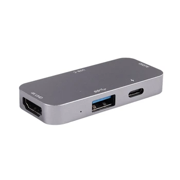 

Type-C HUB Is Suitable for Apple MacBook Adapter PD Charging USB-C Distributor HDMI 4-In-1 Dock