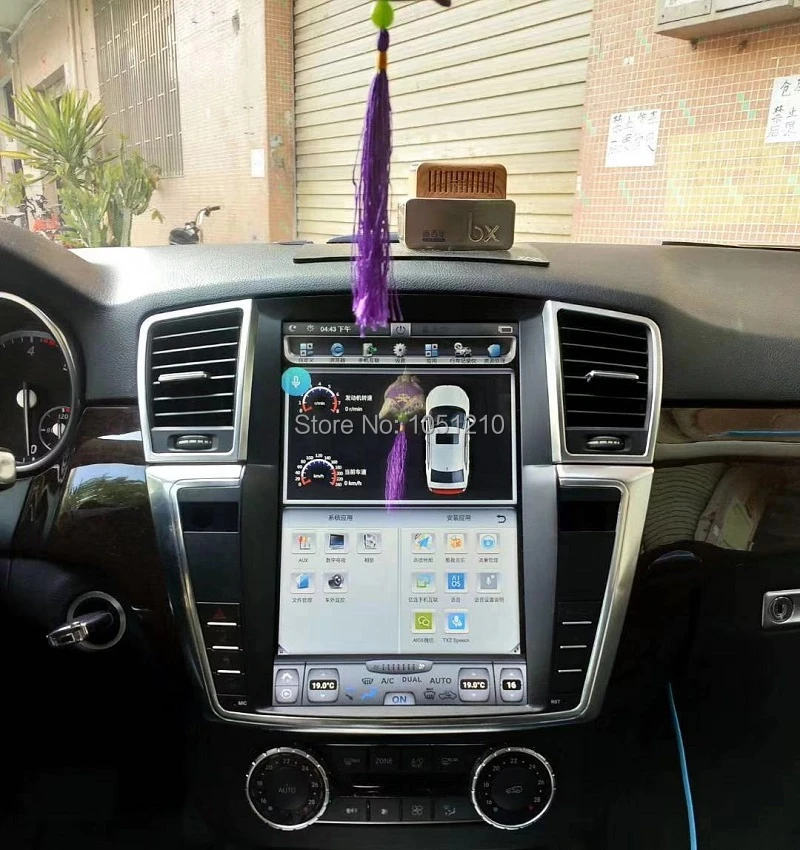 Ouchuangbo магнитола для Mercedes Benz ML GL 2013- с системой android 7,1 12,1 дюймов Bluetooth 2 Гб ram 32 Гб rom