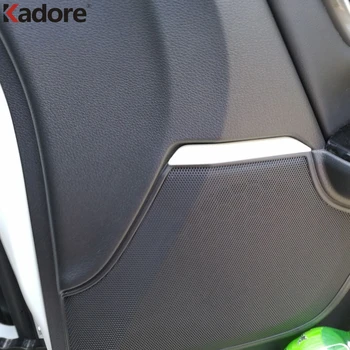 

For Honda CRV CR-V 2017 2018 2019 Carbon Fiber Car Inner Side Door Audio Speaker Cover Trim Interior Accessoeries