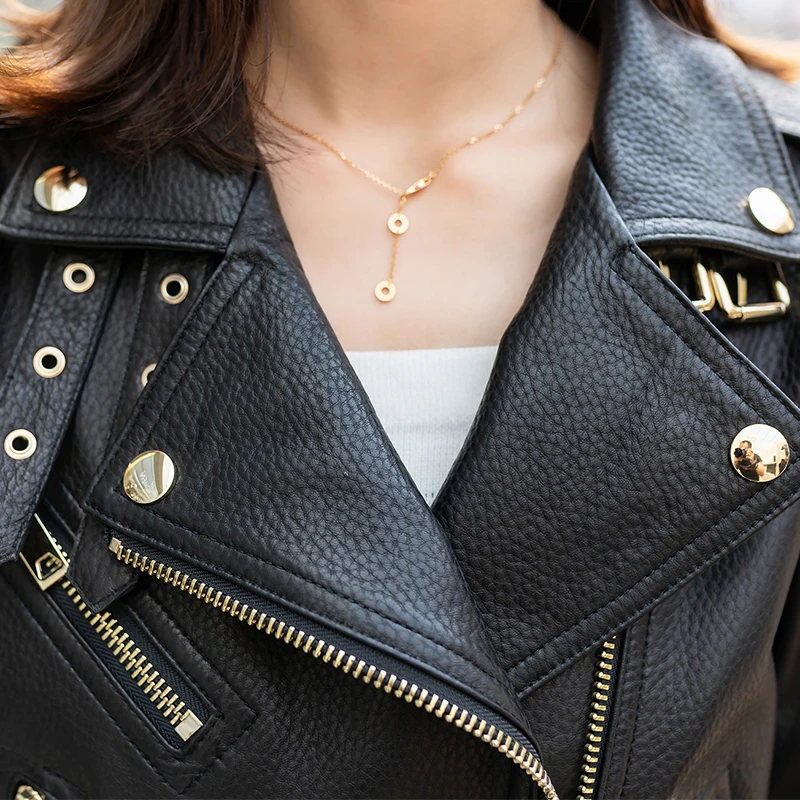 genuine sheepskin leather jacket for women (17)