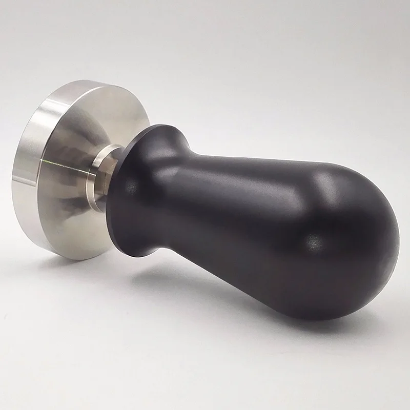EASY-51mm Черный Es пресс o трамбовщик с калибровкой из нержавеющей стали бариста плоский кофе в зернах пресс