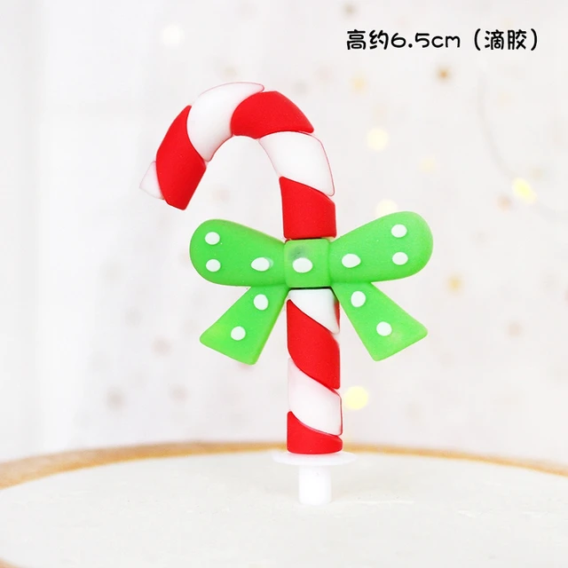 Merry Christmas Cake Toppers Santa Claus Doll Cake Decor Angel Doll Cupcake Topper 2021 Merry Christmas Decor for Home Noel cake topper