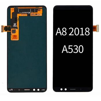 

Super AMOLED LCD SAMSUNG Galaxy A8 2018 LCD A530 Display For Samsung A8 2018 A530 Touch screen Digitizer Assembly Replacement