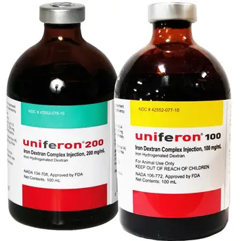 

Uniferon 100 Iron Dextran 100ml