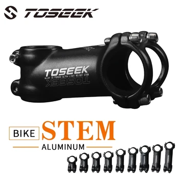 TOSEEK 초경량 알루미늄 자전거 스템 7 도 Mtb 산악 자전거 스템 31.8x45/55/60/65/70/80/90/100/110mm 자전거 액세서리