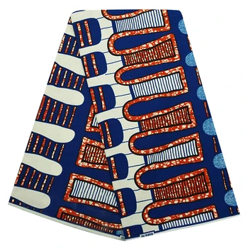 

100% cotton Ankara fabric African real wax print veritable wax African wax cotton fabric for wedding party dress