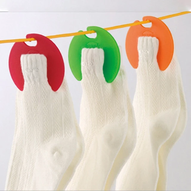 Multifunkcionális Zokni Klip Klipek Színes Szervezői Sorsok Tartók Ruha Csapok Paplan Borító Pog Table Bilincsek - Image 3