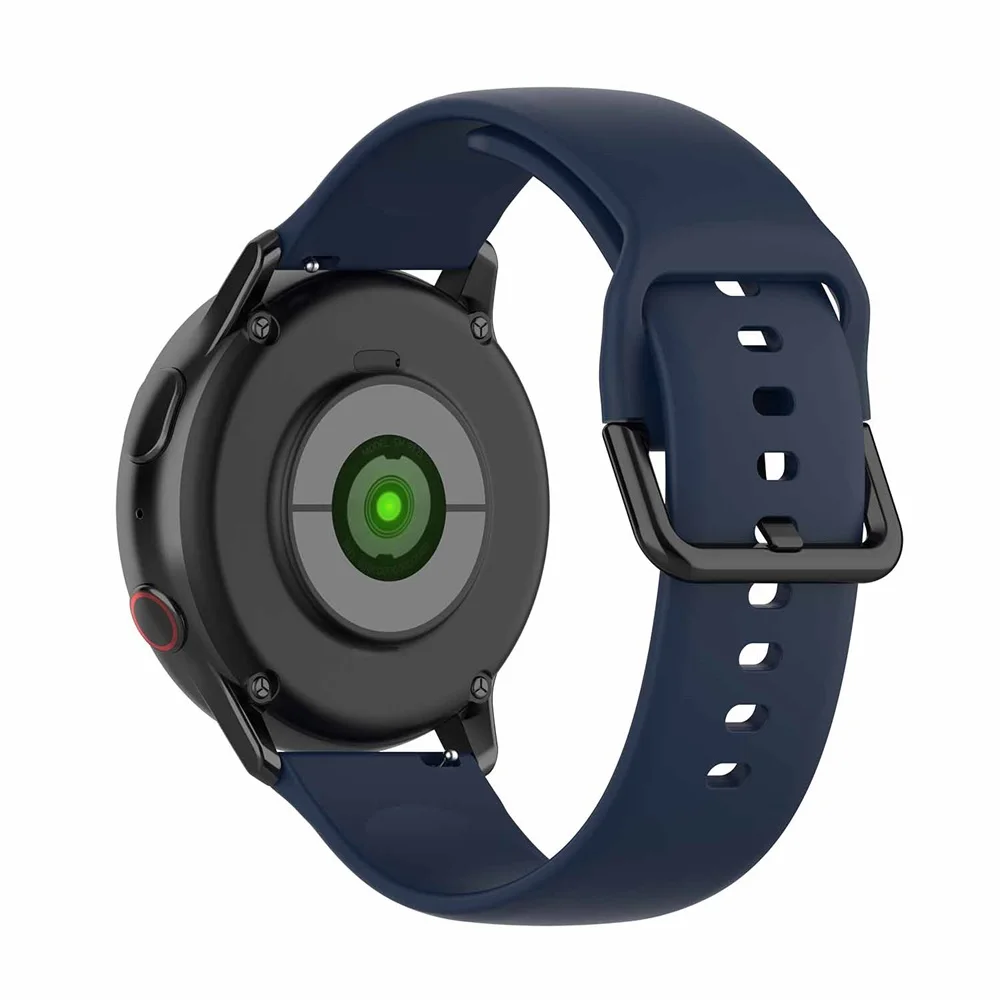 Силиконовый ремешок для часов Samaung Galaxy Active 42 мм ремешок для Xiaomi Amazfit Gtr 42 мм браслет на запястье для Garmin 245 м Vivoactive 3