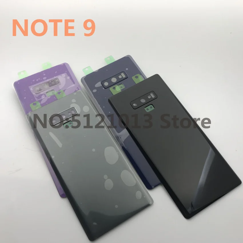 

OME for Samsung Galaxy NOTE 9 N960 N960F Back Battery Cover PC+Glass Housing Cover for Samsung Note9 Door Rear Case Replacemet