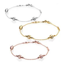 Мэнди Серебряная цепочка 925 Law современный сардин талисманы браслет женское двойное украшение подарки на день рождения для женщин