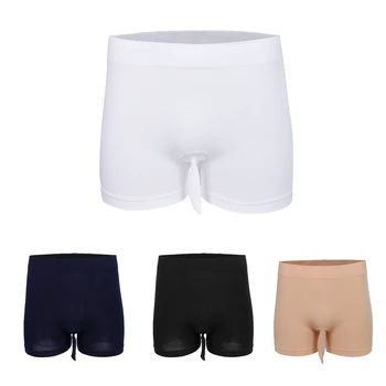 

Men's Solid Stretchy Cotton Briefs Pouch Trunks Nightwear Costume