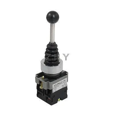 

SPST 2 N.O. NO 2 Position Momentary Type Monolever Joystick Switch
