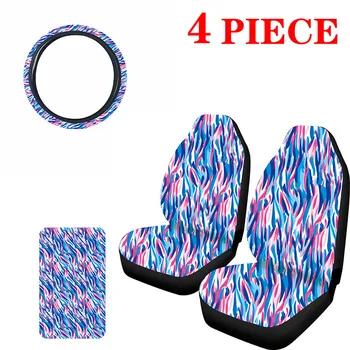 

Four-piece car seat cover custom printed front seat protectors car seat accessories seat cushion kit