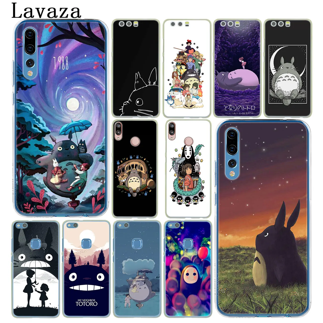 Чехол для телефона Cat My neighter Totoro Miyazaki Hayao Huawei Y9 Y7 Prime 2018 2019 Honor 20 10 8 8A 8X 9X 9 Lite 7C 7X 7A