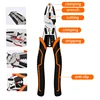 Vanjoin Multifunction Pliers Peel Electric Cables Diagonal Pliers Wire Stripper Crimping Terminal Side Cutters Hand Tool Sets 2