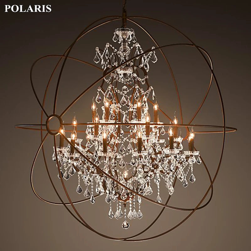 rustic modern chandelier