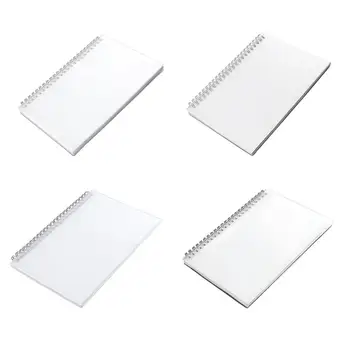 

4pcs Notebook Simple Premium Practical Office Notebooks Frosted Cover Notebooks School Notebooks