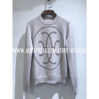 

Cashmere Knitted Sweater Long Sleeve Round Casual Fashion Pullover High Quality Women's 2020 autumn winter cashmere sweater