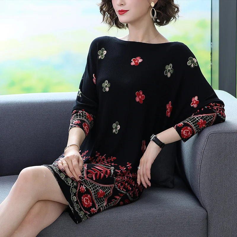 AH11474, модные женские свитера,, Подиумные, Роскошные, известный бренд, Европейский дизайн, вечерние, стильная женская одежда
