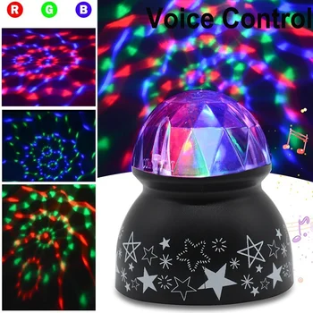 

Disco Light Ball Sound Activated Party Lights Strobe Lamp Stage Par Light Dance Parties Birthday DJ Bar Wedding Show Club Gift