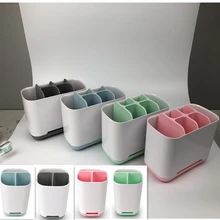 

Multi-funct Toothbrush Holder Shaving Makeup Brush Teeth brush Toothpaste Holder Organizer Case Stand Bathroom Accessories