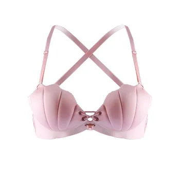 

Sexy Invisible Shell Bra Wireless Thick Adjusted Straps Push Up Bra Women Seamless Underwear Women Palm Massage Bra Lingerie