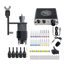 Dragonhawk Полный комплект татуировки двигатель пулемет Электропитание Иглы ручки